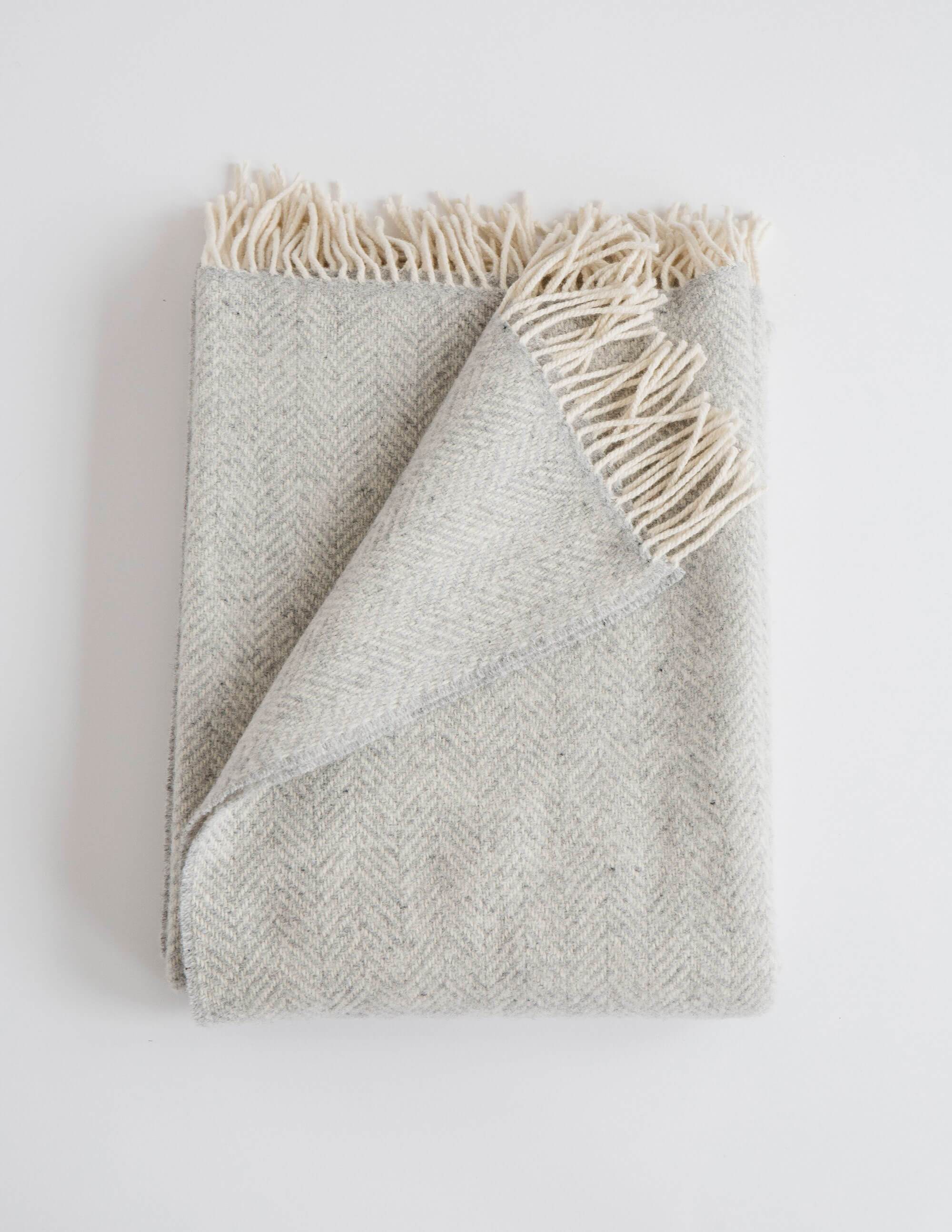 Auntie Oti brown natural dye check kitchen towels